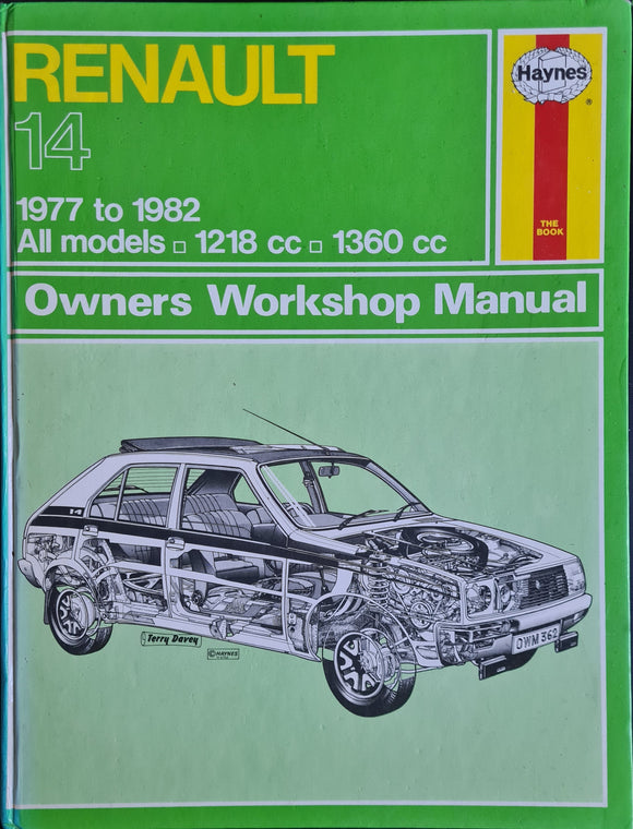 Haynes Owners Workshop Manual 362, Renault 14