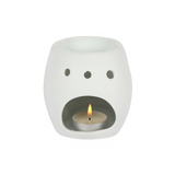 White Skull Oil Burner