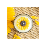 You Are My Sunshine Candle with 3D Sunflower
