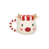 Rudolph Reindeer Mug and Socks Set