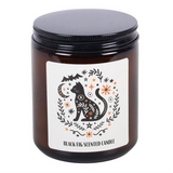 Frightful Folk Cat Black Fig Scented Candle