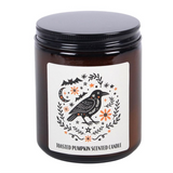 Frightful Folk Raven Toasted Pumpkin Scented Candle