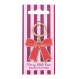 Red Bow Keyring