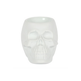 White Skull Oil Burner