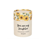 You Are My Sunshine Candle with 3D Sunflower