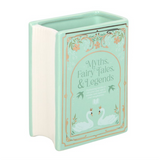 Green Book Shaped Vase