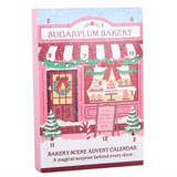 12-Day Sugarplum Bakery Scene Advent Calendar