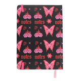 Flaming Butterfly A5 Notebook