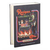 Recipes for Children Book Shaped Storage Box by Steven Rhodes