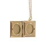 Book Shaped Locket in a Gift Box