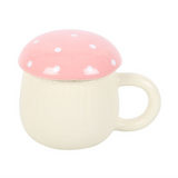 Pink Mushroom Mug