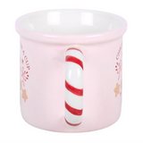 Pink Christmas in a Cup Mug
