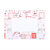 Love Letter Locket Necklace on Greeting Card