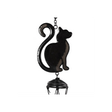 Black Cat Profile Windchime