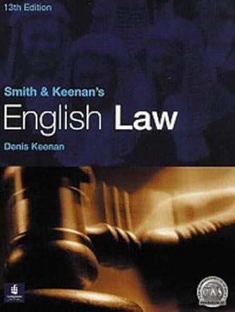Smith and Keenan's English Law (13th Edition) cover image
