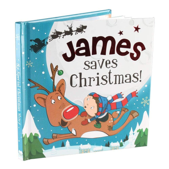 James Saves Christmas - H&H Personalised Christmas cover image