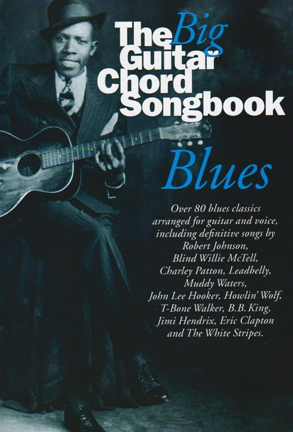 BIG GUITAR CHORD SONGBOOK BLUES cover image