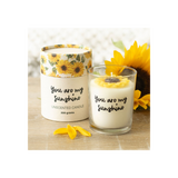 You Are My Sunshine Candle with 3D Sunflower