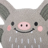 Cute Bat Boucle Cushion