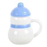 Winter Snowman Lidded Mug