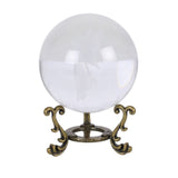 Stardust Fairy Laser Engraved Glass Crystal Ball and Stand