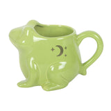 Luna Frog Shaped Mug and Lily Pad Saucer