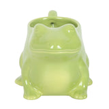 Luna Frog Shaped Mug and Lily Pad Saucer