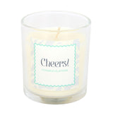 Cheers Congratulations Champagne Fizz Candle