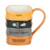 The Haunted Library Book Stack Mug