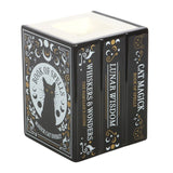 Black Cat Book of Spells Oil Burner and Wax Warmer