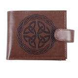 Celtic Shield Knot Faux Leather Wallet