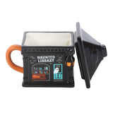 Haunted Library Lidded Mug