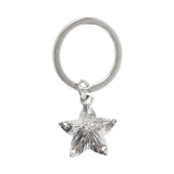 Deadly Nightshade Keyring with Black Obsidian