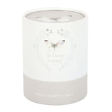In Loving Memory White Butterfly Vanilla Candle