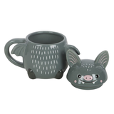 Cute Bat Mug with Lid