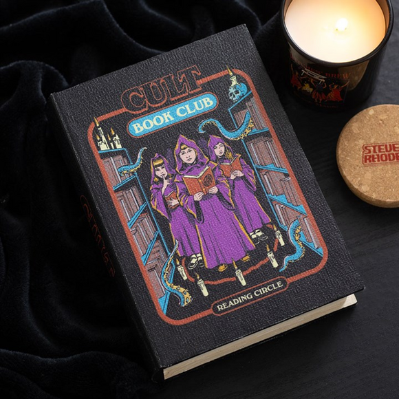 Cult Book Club - Book-Shaped Storage Box by Steven Rhodes